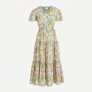 J. Crew Faux Wrap Dress in Liberty™️ Floral